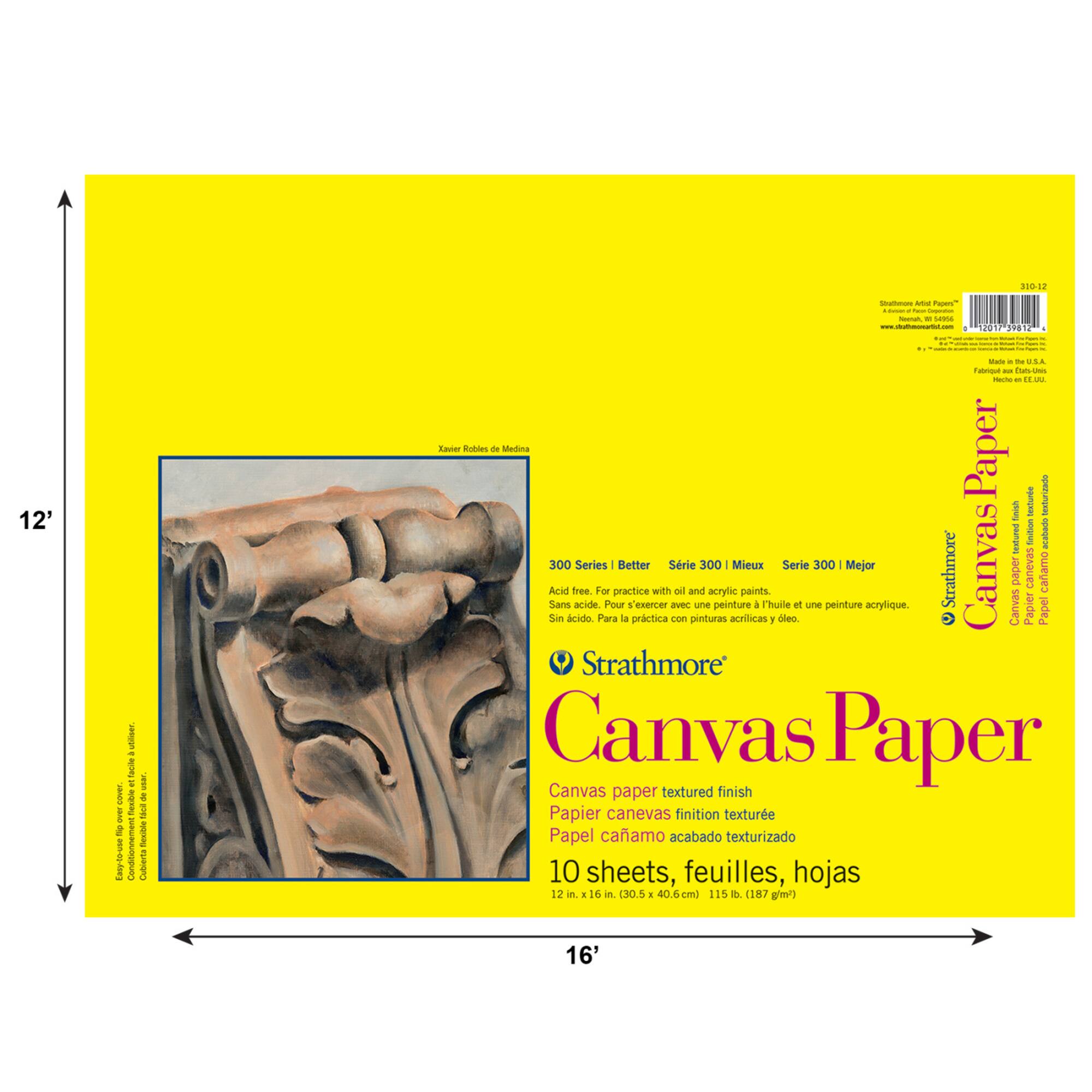 Strathmore® 300 Series Canvas Pad
